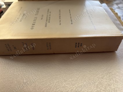 Osmanlı Tarihi VIII. (8. Cilt Birinci Meşrutiyet ve İstibdat Devirleri (1876-1907)