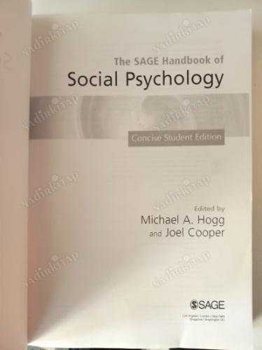 Social Psychology -Concise Student EDITION