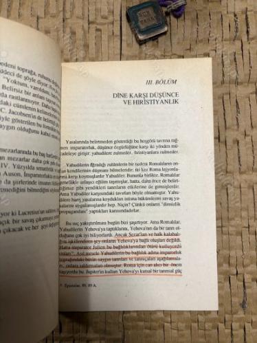 DİNE KARŞI DÜŞÜNCE TARİHİ