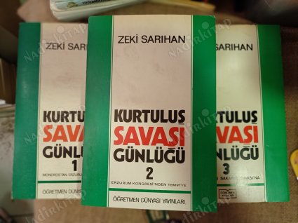 KURTULUŞ SAVAŞI GÜNLÜĞÜ 1,2,3 cilt