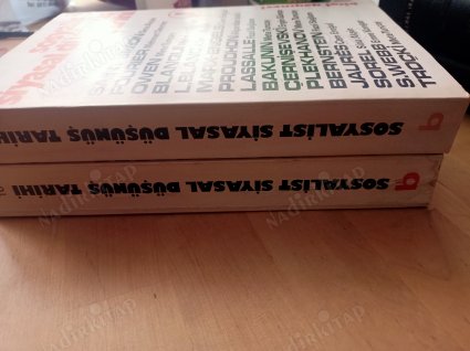 Sosyalist Siyasal Düşünüş Tarihi - 2 Cilt Takım [İlk baskı / İthaflı-İmzalı]