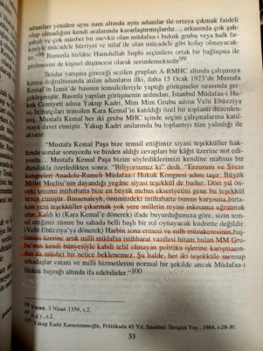 TÜRK PARLAMENTO TARİHİNDE II. ( 2. ) MECLİS