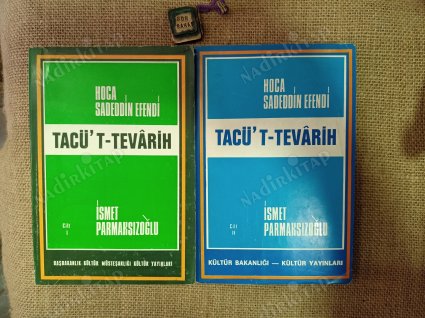 TACÜ'T-TEVARİH (Tarihlere Tacdır Bu Kitap) 1-2 tk. - 1974 yılı birinci basılış