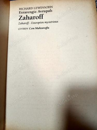 Esrarengiz Avrupalı Zaharoff