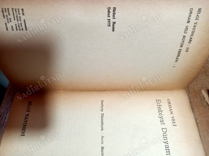 EDEBİYAT DÜNYAMIZ