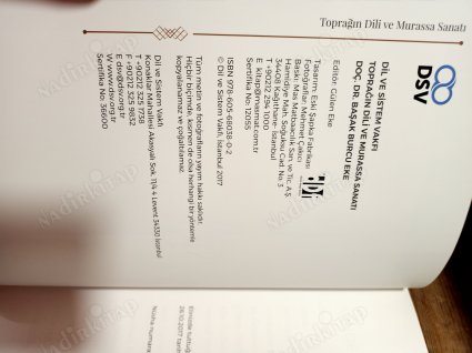 Toprağın Dili ve Murassa Sanatı