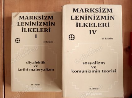 MARKSİZM LENİNİZMİN İLKELERİ EL KİTABI - 4 CİLT TAM TAKIM
