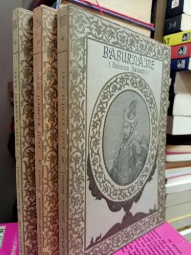 BABURNAME (Babur'un Hatıratı) 3 Cilt takım