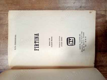 FIRTINA - 1.CİLT