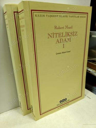 Niteliksiz Adam - 1 ve 2 ( 2 CİLT TAKIM )