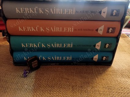 KERKÜK ŞAİRLERİ 1-2-3-4 Cilt Takım (Ciltli) (Özel Kutusunda)