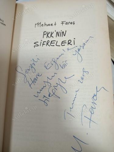 PKK'NIN ŞİFRELERİ/ İmzalı!