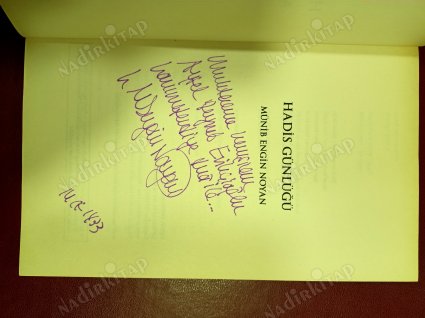Hadis Günlüğü/ İmzalı