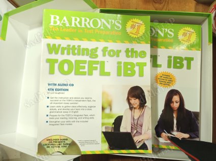 BARRON'S THE LEADER İN TEST PREPARATION - TOEFL IBT ( 14TH EDITION ) Kutulu
