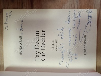 Tay Dedim Cız Dediler/ İmzalı