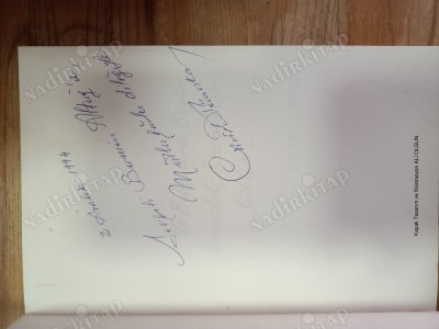 ...Ve Bahçelerde Büyür Sonsuzluk; Simsiyah Bir Gül Gibi..İmzalı
