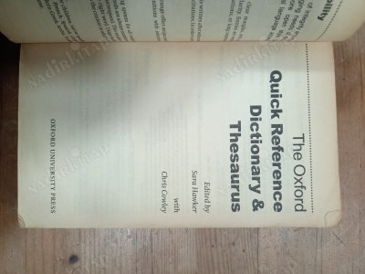 Oxford Quick Reference Dictionary & Thesaurus
