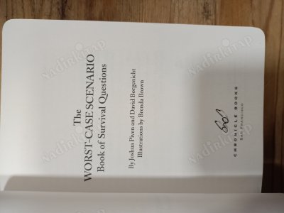 The Worst-Case Scenario Book Of Survival Questions