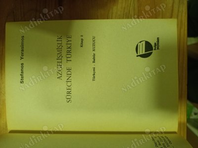 AZGELİŞMİŞLİK SÜRECİNDE TÜRKİYE KİTAP 2 / TANZİMAT'TAN I. DÜNYA SAVAŞINA