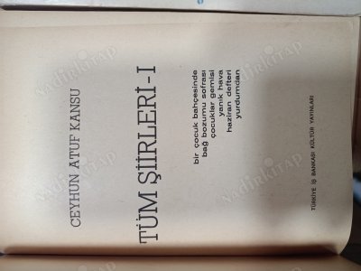 Ceyhun Atıf Kansu Tüm Şiirleri - 2 Cilt Takım