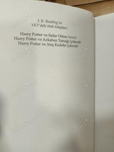 Harry Potter ve Felsefe Taşı 2. Baskı