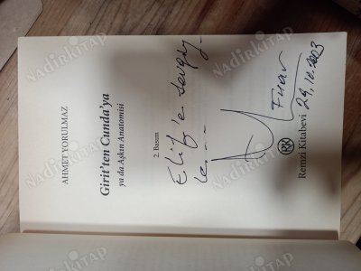 Girit'ten Cunda'ya ya da Aşkın Anatomisi/ İmzalı!