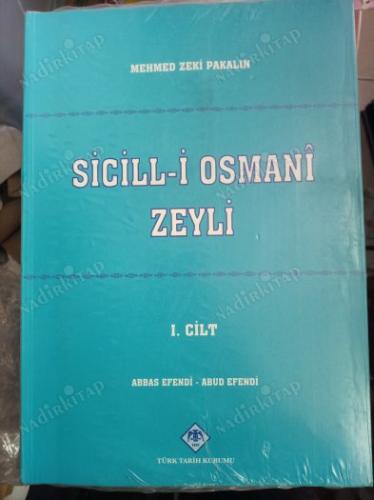 Sicill-i Osmani Zeyli (19 Cilt Takım) Ciltli