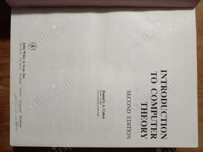 Introduction to Computer Theory / Second Edition