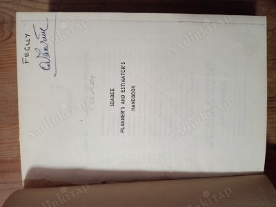 Seabee Planner's And Estimator's Handbook