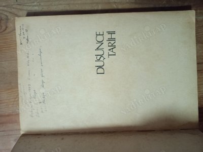 DÜŞÜNCE TARİHİ - ORHAN HANÇERLİOĞLU