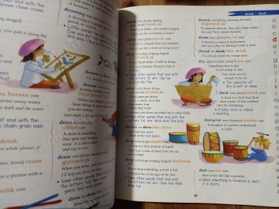 Oxford First Illustrated Dictionary - hardcover ciltli