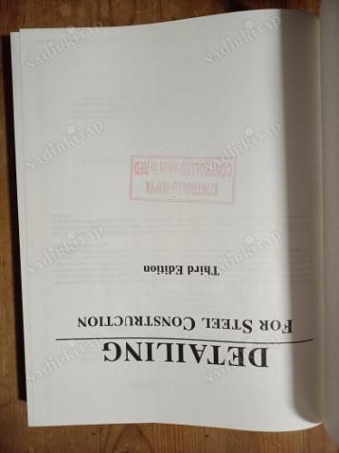 Detailing for Stell Construnction/ Third Edition