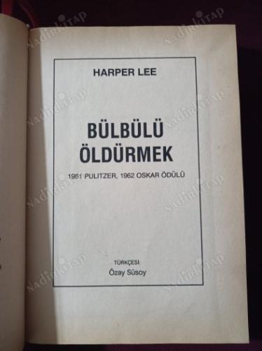 BÜLBÜLÜ ÖLDÜRMEK (CİLTLİ)