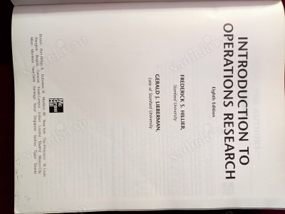 INTRODUCTION TO OPERATIONS RESEARCH ( EIGHTH EDITION )