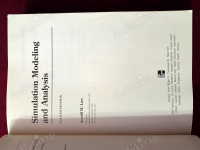 SIMULATION MODELING AND ANALYSIS (CD'Lİ)