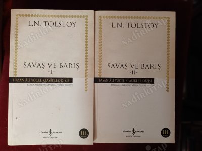 Savaş ve Barış ( 2 cilt takım)
