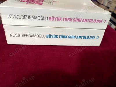 BÜYÜK TÜRK ŞİİRİ ANTOLOJİSİ Son Yüzyıl Cilt 1 - 2 Takım