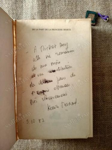 DE LA PART DE LA PRINCESSE MORTE İMZALI