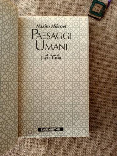 Paesaggı Umanı/ NAZİM HİKMET