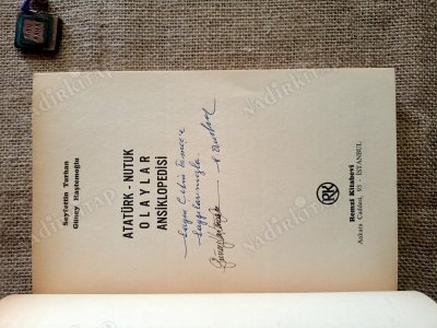 ATATÜRK NUTUK OLAYLAR ANSİKLOPEDİSİ/ Cetin Emeç'e İmzalı