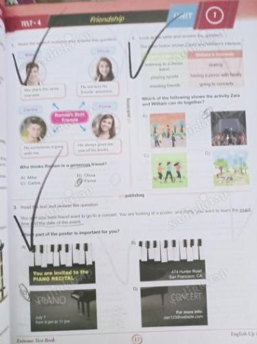 8. Sınıf English Up Extreme Test Book