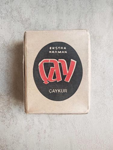 Vintage Çaykur Çay Paketi