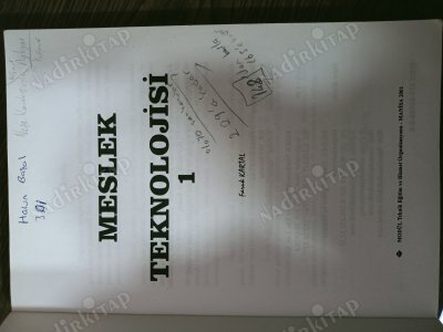 MESLEK TEKNOLOJİSİ 1