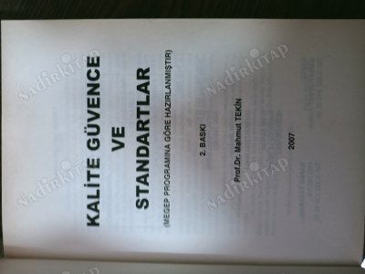 Kalite Güvence ve Standartlar