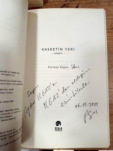 Kasketin Yeri (İmzalı ve İthaflı)