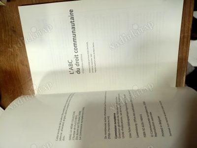 L'ABC Du Droit Communautaire