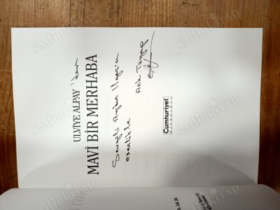 Mavi Bir Merhaba/ İmzalı