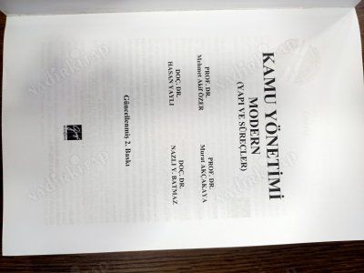 Kamu Yönetimi modern (yapı ve süreçler)
