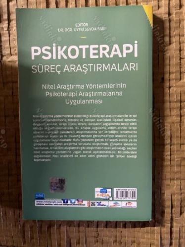PSİKOTERAPİ SÜREÇ ARAŞTIRMALARI - Nitel Araştırma Yöntemlerinin Psikoterapi Araştırmalarına Uygulanması