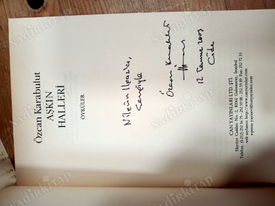 AŞKIN HALLERİ/ İmzalı